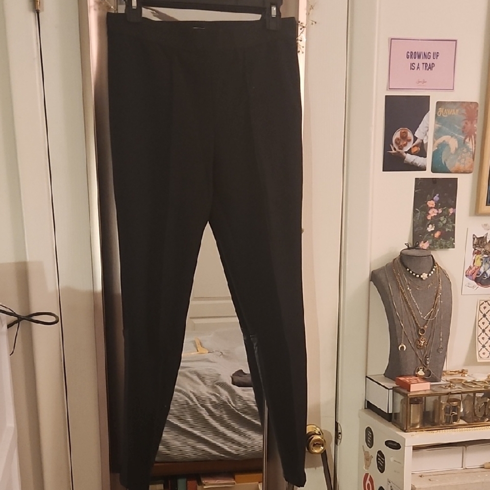 Emerson Fry Classic Black Pencil Pant Sz 0